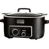 Sencor Slow Cooker Electric, 1200W, 5.5 Liters, SPR6100BK