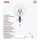 Sogo Rechargeable Floor Fan (JPN-651 R)