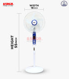 SOGO Rechargeable Fan JPN 650 R