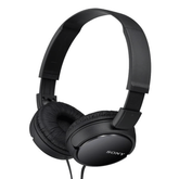 Sony ZX Series Wired On-Ear Headphones, Black MDR-ZX110