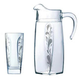 Luminarc Flame Sparkle Glass Drink Set