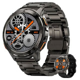 Kospet Tank T3 1.43″ Amoled Display Special Edition (Dual Stainless Steel & Silicone Strap) - Black