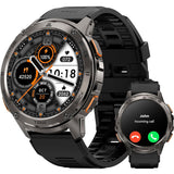 KOSPET Smart Watch for Men, 60 Days Extra-Long Battery, 50M Waterproof for Swimming, Rugged Military Full Metal Body Smartwatch, 1.43” AMOLED Always-On Display Fitness Watch(Answer/Make Calls)AI Voice - Black