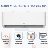 TCL 1 Ton Split Inverter Air Conditioner TAC-12T3-Pro-2 with Heating and Cooling Functions