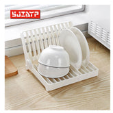 Foldable Multipurpose Space Saving Plates and Bowl drying Rack