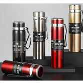 Insulated 800 ml Stainless Steel Sports Vaccum Hot & Cold Water, Coffee and Tea Bottle