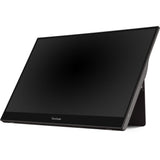 VIEWSONIC PORTABLE 10-POINT TOUCH SCREEN LED 16” TD1655 (6.5 ms, 60 Hz, IPS Panel, FHD (1920x1080), Touch Glass Hardness: 6H Eco mode, SPEAKER 0.8W x 2, (mini-HDMI, USB-C x 2 Port), (Adjustments: Pivot & Tilt)).