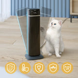 Philips 5000 Series Ceramic Fan Heater AI- Powered for Energy Saving Black Model-CX5120/11