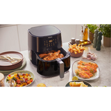 Philips HD9280/91 Airfryer XL, 6.2Ltr (1.2kg) Large Basket, Wifi