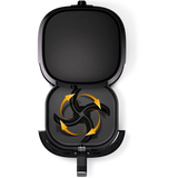 Philips Essential Airfryer XL 2.65lb/6.2L Capacity Digital Airfryer with Rapid Air Technology, Starfish Design, Easy Clean Basket, Black, (HD9270)