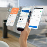 Philips 5000 Series Ceramic Fan Heater AI- Powered for Energy Saving Black Model-CX5120/11