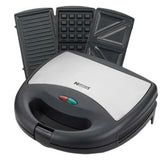 National Gold (NG) - 3 IN 1 Sandwich Maker - 750W (Waffle, Grill & Sandwich Plates) - NG786-670