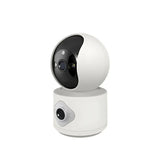 FASTER A40 SMART HD WIFI 4 MP CAMERA INDOOR & OUTDOOR SECURITY SURVEILLANCE DUAL LENS SCREEN 360° VIEW WITH MOTION DETECTION AUTO TRACKING, NIGHT VISION