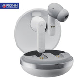 RONIN R-7020 Earbuds ENC+ANC Water Resistant (White)