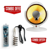 Imported Electric Dish Sun Heater + Water Heater Suspension Electric Heating Rod