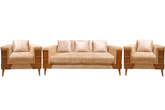 Wood Panel Sofa Set (Available on Easy Installments)