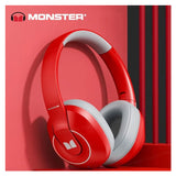 MONSTER STORM XKH01 Wireless Bluetooth Headphone – Red