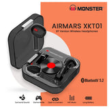 Lenovo MONSTER AIRMARS XKT01 True Wireless Earbuds – Black