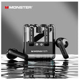 Lenovo Monster XKT12 Bluetooth 5.3 Gaming Earbuds - Black