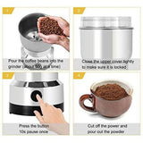300ML Electric Coffee Beans Grinder Herb Grain Spices Mill Medicine Wheat Mixer Stainless Steel Dry Food Grinder Miller Machine