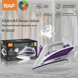 High Quality Multifunction RAF Steam Iron 2200 W Power Special Professional R.1233 Steam Iron 220 W