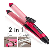 Hair Straightener and Curler 2 in 1