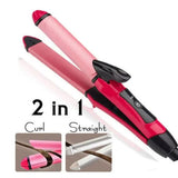 Hair Straightener and Curler 2 in 1