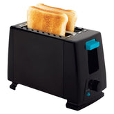 2 Slice Toaster, Extra Wide Slot 650 W, 6 Baking Mode Settings, Retro Stainless Steel Toaster with Removable Crumb Drawer