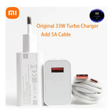 Xiaomi 33w Original EU Fast Charger Adapter with Type-C Cable