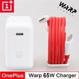 One Plus | 65W | Warp Charger | With USB Type-C Cable | Cable and Charger