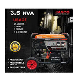 Jasco RG-6000 Generator 3.5 kva Rigid