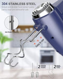 Hand Mixer Electric Whisk With 5 Speed Handheld Mixer for Whipping, Mixing Cookies, Brownies, Cakes and Dough with 4 Accessories