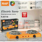 RAF Double Electric Stove, Coil Cooker, HotPlate, Electric Chula