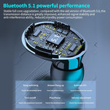 M10 Wireless Headphones Bluetooth 5.0 Earphones HIFI Stereo Earbuds Waterproof Headsets 2000mAh Charging Box Earphone