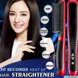 Fast Hair Straightener And Brush Asl-908