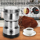 Electric Coffee Grinder Grinding Milling Bean Nut Spice Matte Blender 220V