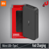 Xiaomi Mi Redmi Power Bank 20000mAh - 18W Fast Charge Dual USB Output