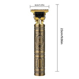 Electric Hair Clipper Professional USB Cordless Trimmer Grooming Kit Hair Machine