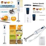 Electric Hand Blender Mix with 2 Speed Modes -Box Packing