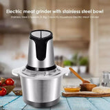 Electric Meat Grinder With Stainless Steel Bowl - 3 Litres
