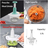 MANUAL PUSH CHOPPER 1.5 LITRE | Kitchen Accessories