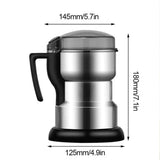 Electric Coffee Grinder Kitchen Cereal Nut Bean Grain Spice Coffee Grinder Electric Grinding Machine Home Coffe Grinder EU Plug