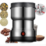 Electric Coffee Bean Grinder Grinding Milling Bean Nut Spice Grinder Matte Stainless Blender