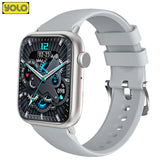 YOLO Watch Pro Max BT Calling Smart Watch 1.91” HD Large Screen 120+ Sports Modes 24-7 Heart Rate SpO2 Monitor Music Playback