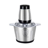 Stainless Steel Electric Meat Grinder 500 Power 2L Capacity Food Chopper