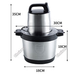 6L Food Processor With Stainless Steel 304 Bowl Commercial Meat Grinder