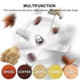 High Power Electric Coffee Grinder Kitchen Cereal Nuts Beans Spices Grains Grinder Machine Multifunctional