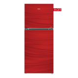 Haier Glass Door Refrigerator HRF-246 EPR-EPB-EPC Without Handle -Red - 9 CFT