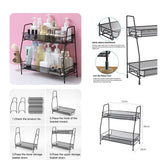 2 Layer Multi Purpose Iron Organizer Shelf