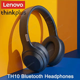 Lenovo Original Thinkplus TH10 Stereo Wireless Bluetooth Headphones LP40 Earphone Hifi Bass Music Headset with Mic Sports Earphones